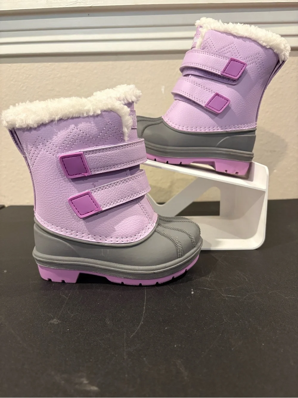 Cat & Jack Toddler Denver Waterproof Winter Snow Boots - Purple Multiple Sizes